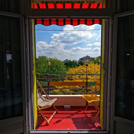 Canopee, Paisible, Chaleureux, Lumineux, Balcon Paris Extérieur photo