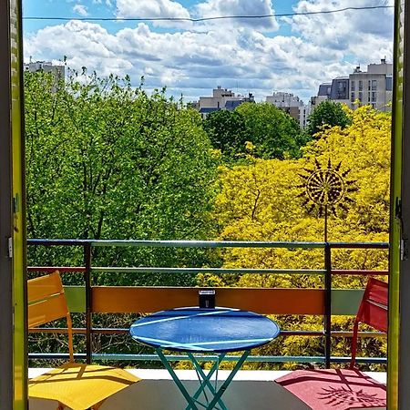 Canopee, Paisible, Chaleureux, Lumineux, Balcon Paris Extérieur photo