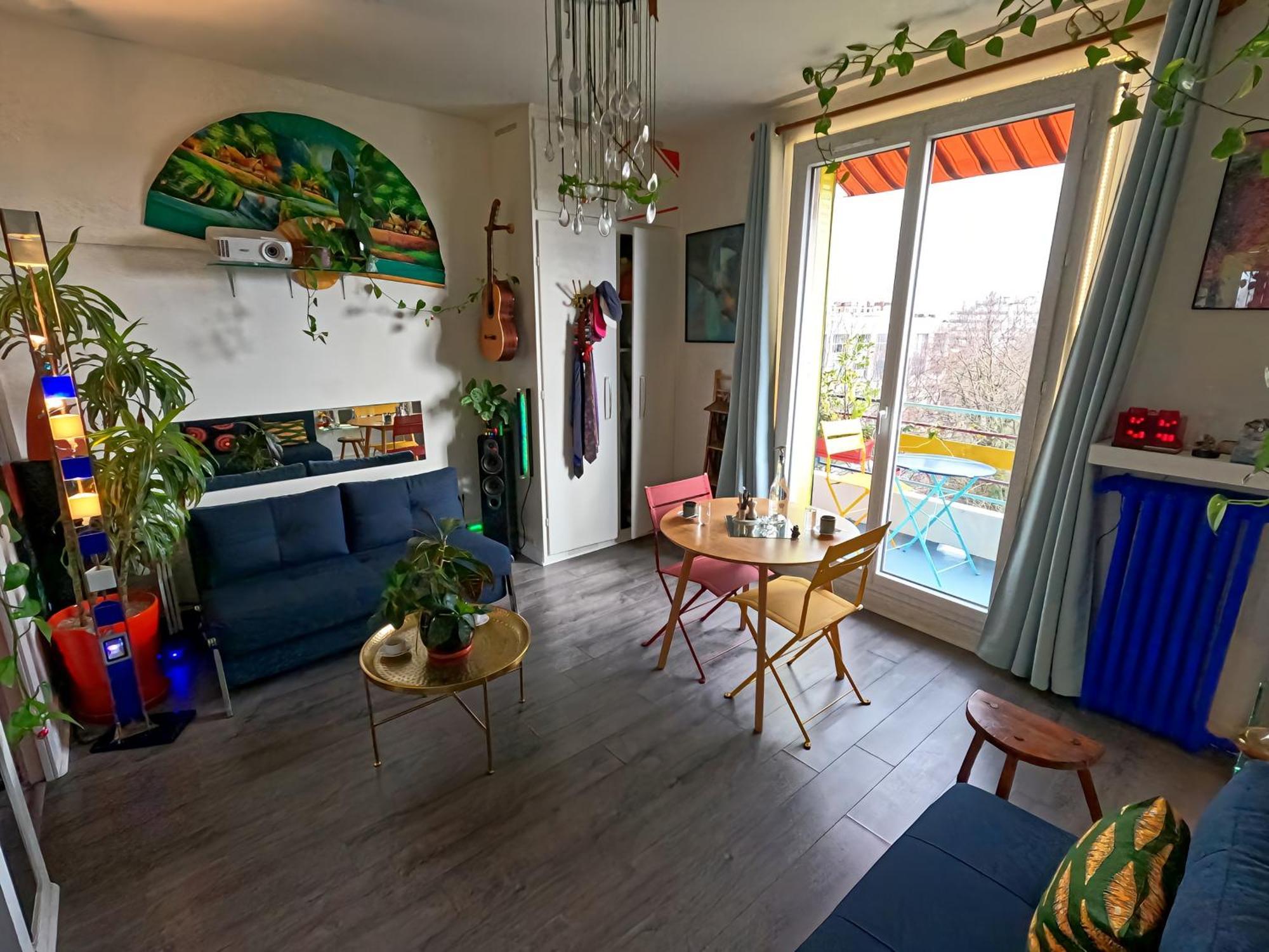 Canopee, Paisible, Chaleureux, Lumineux, Balcon Paris Extérieur photo